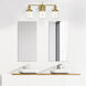 Taylor 3 Light 23 inch Old Satin Brass Bath Bar Wall Light